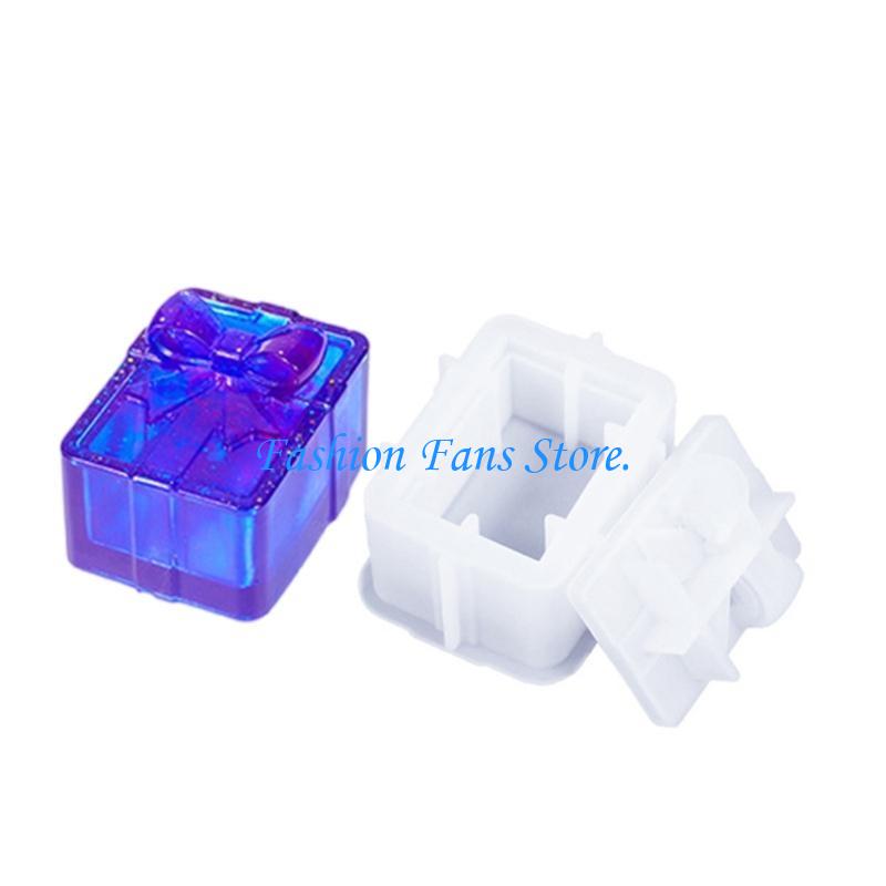 Resin Art Equipment - Silicone Mold for Christmas Gift Storage