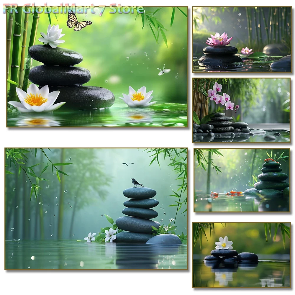 1pc framless Diamond Painting  - Resin Art Wallpaper recension och pris