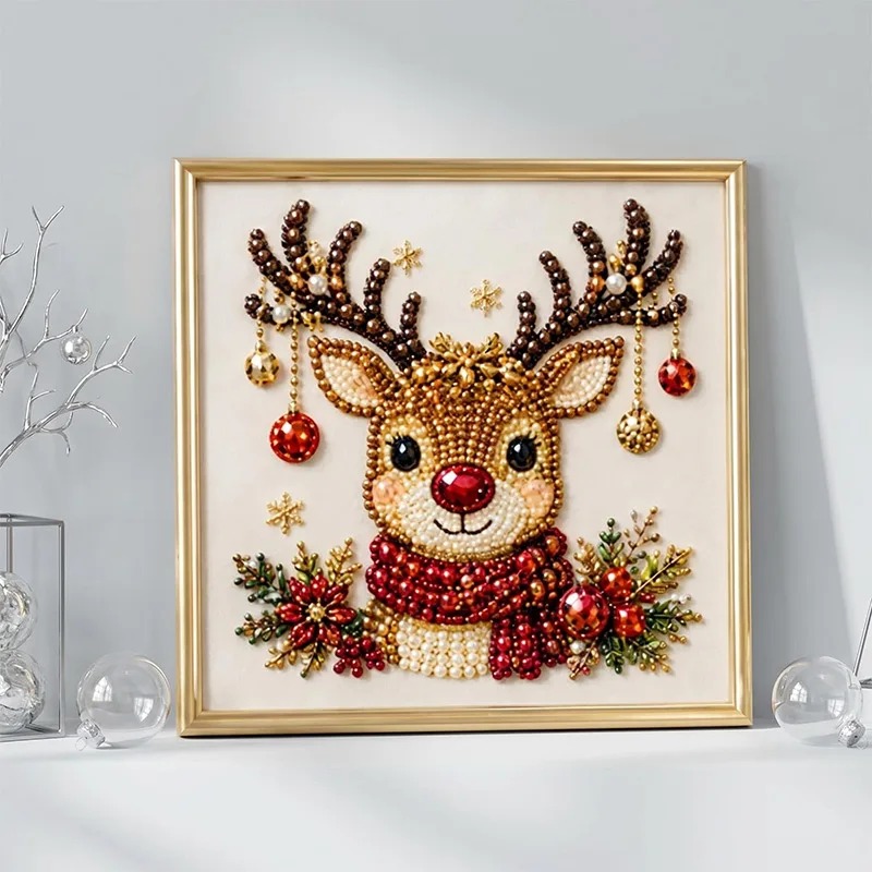 Christmas Pearl Diamond Painti - Resin Art Wallpaper recension och pris