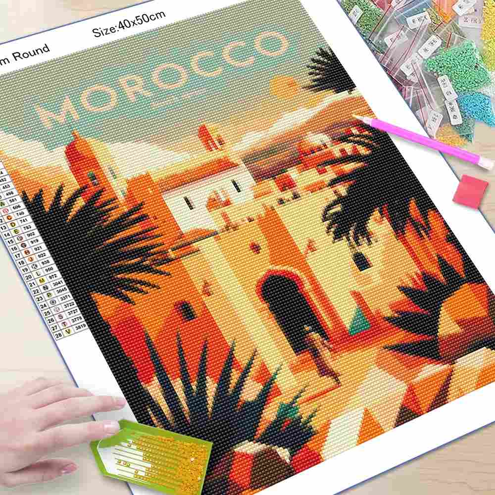 Valparaíso Travel Print Poster - Resin Art Wallpaper recension och pris