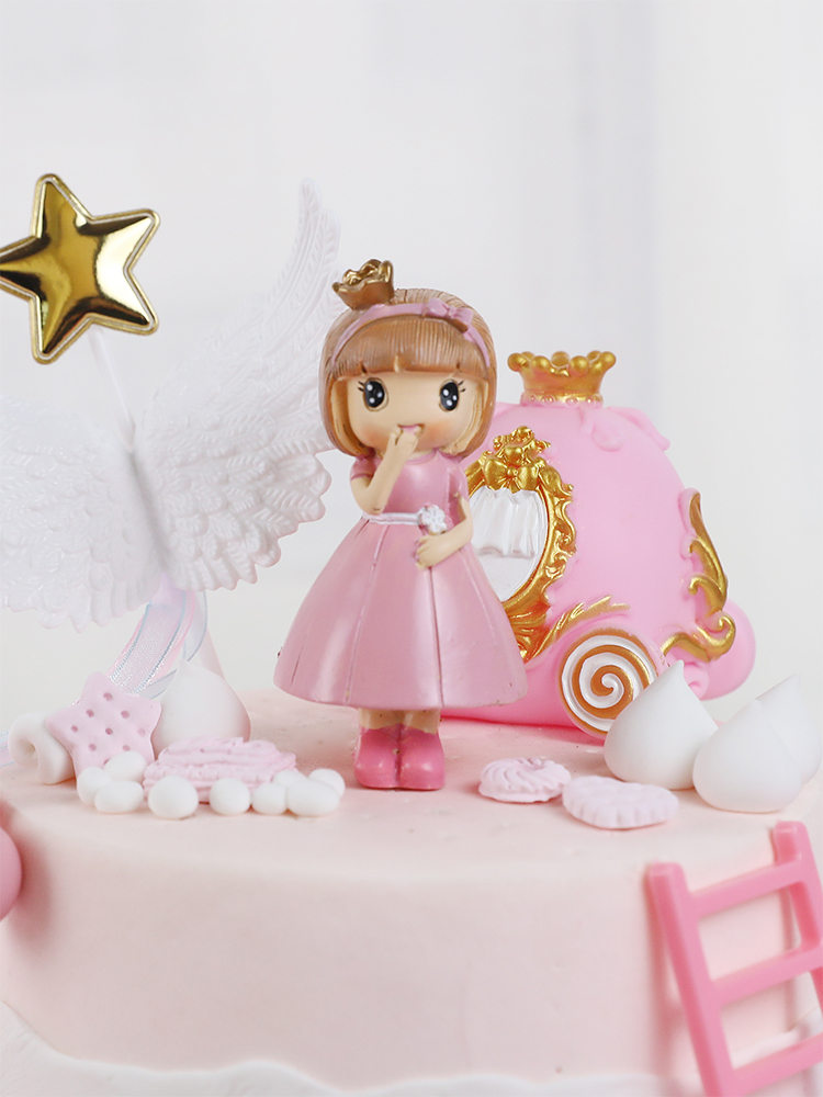Pink Castle Girl Bow little Pr - Resin Art Alphabet recension och pris