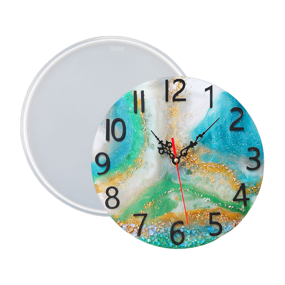 DM283 Round Roman Numerals Epo - Resin Art Wallpaper recension och pris