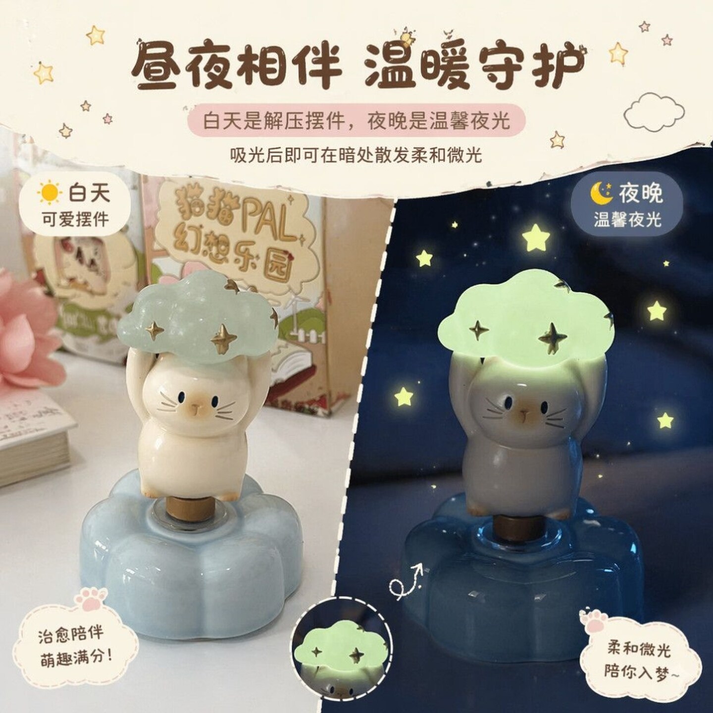 9pcs/Set New Cat PAI Fantasy P - Resin Art Case recension och pris