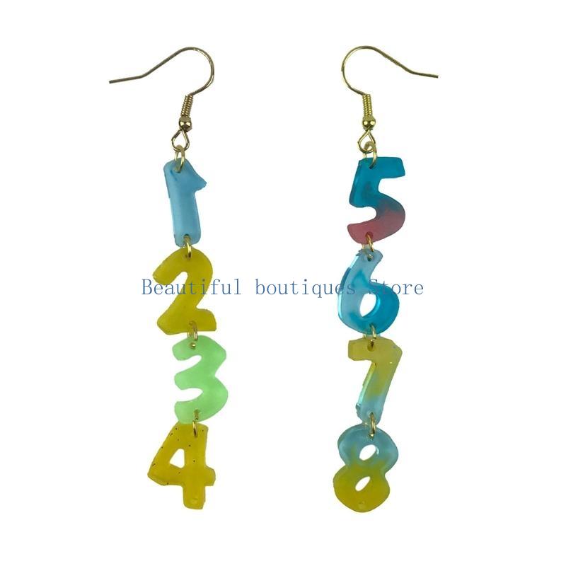 U4LF DIY Art Crafts Ear Studs  - Resin Art Equipment recension och pris
