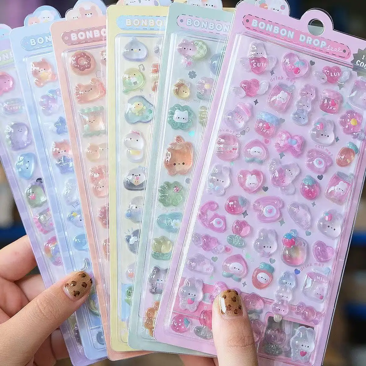 =-=2027Kawaii 3D Jelly Resin S - Resin Art Case recension och pris