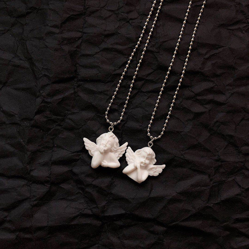 Cute Cupid Angel Pendant Stain - Resin Art Baby recension och pris