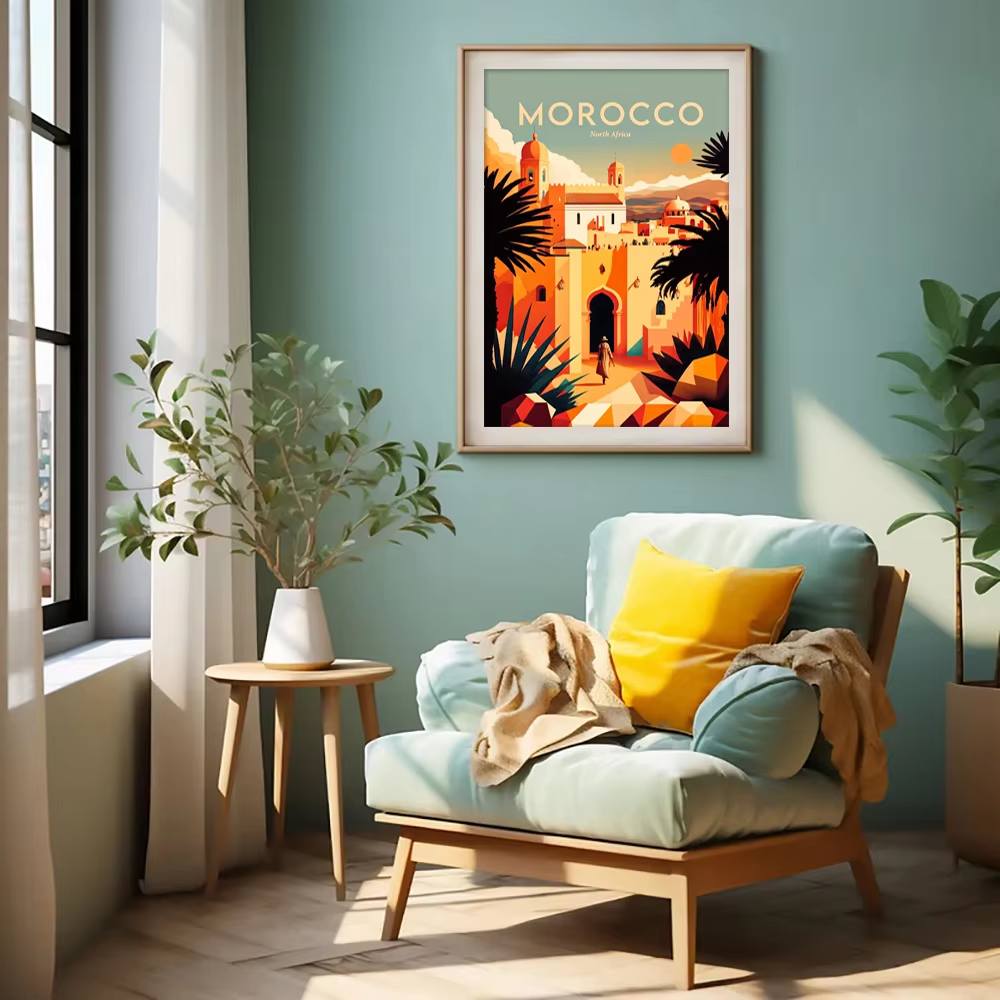 Hand Painting Vintage Style Fl - Resin Art Work recension och pris